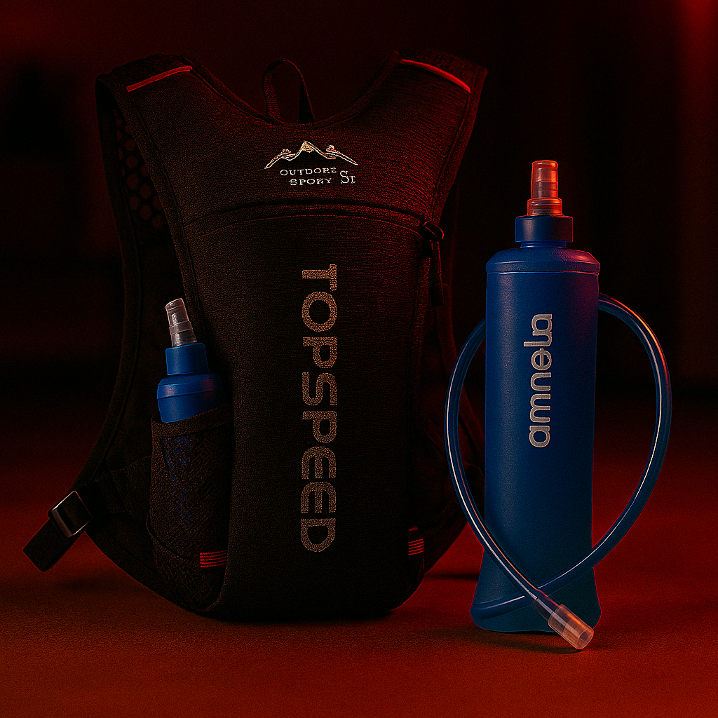 RunHydro™ – 5L Ultralight Hydration Vest with 500ML Bottles
