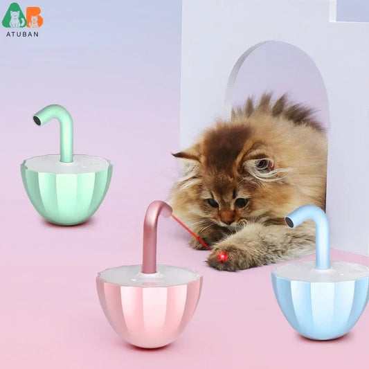 WhiskerWhirl™ – Jouet laser 360° pour chat