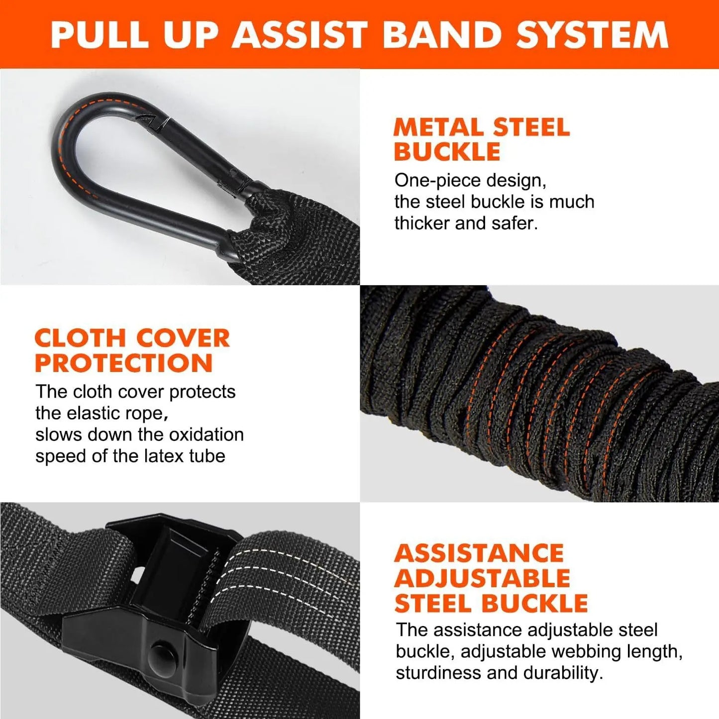 LiftAssist™ – Pull-Up Power Band for Strength Training